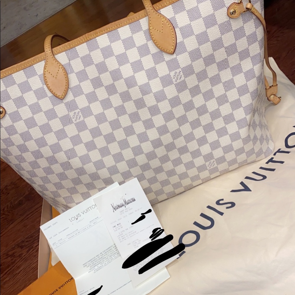 Louis Vuitton Neverfull GM Damier Azur
